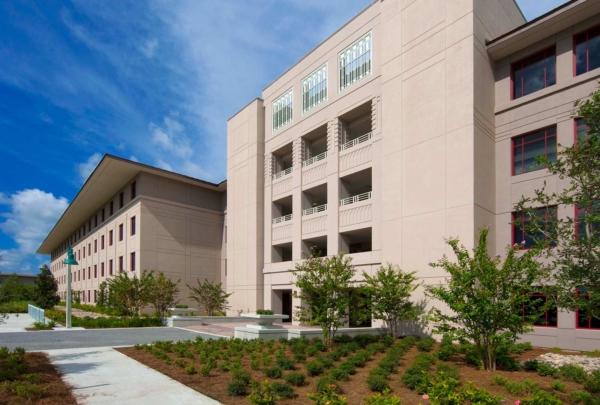 Exterior photo of Ave Maria University Housing building